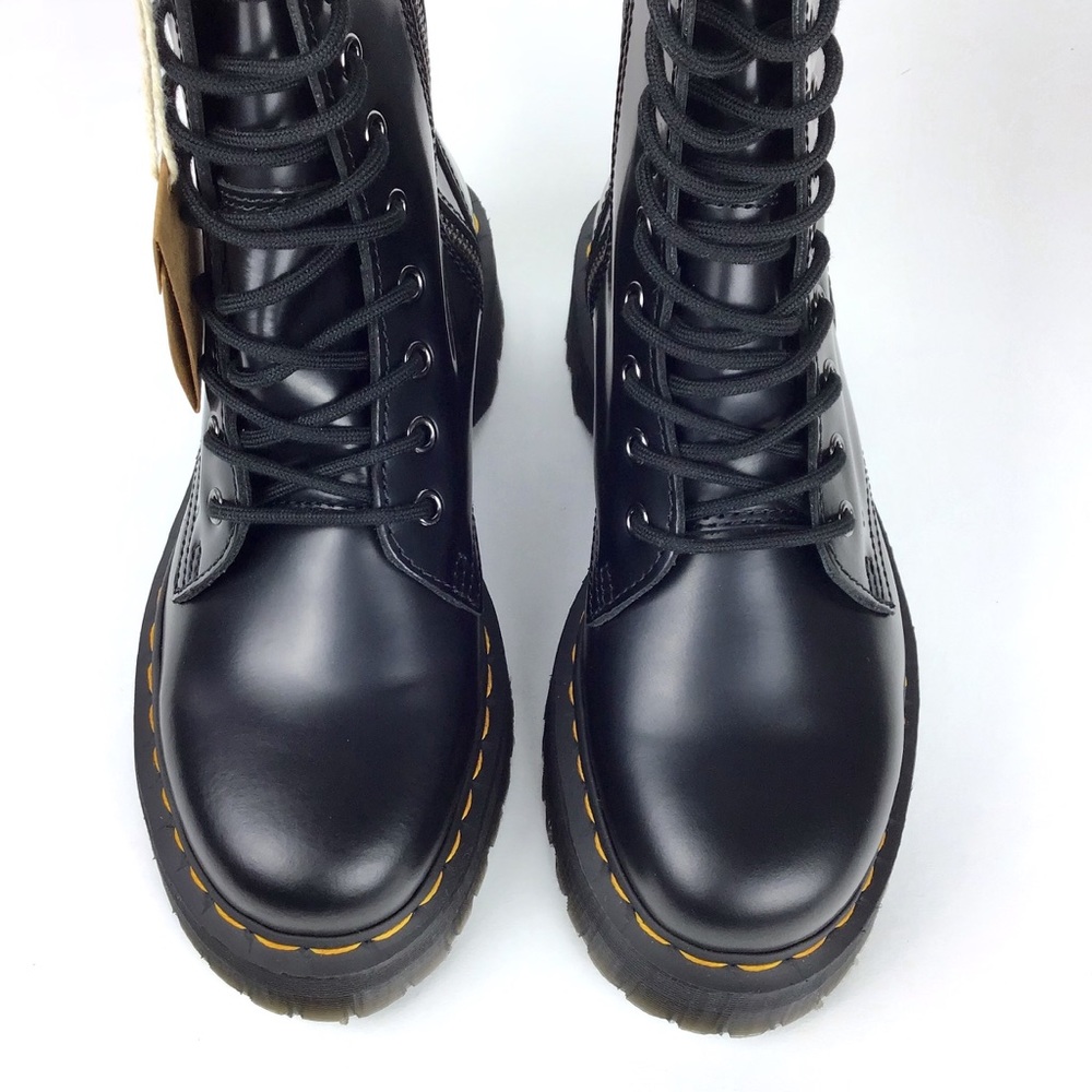 Dr. Martens Jadon Hi Platform Smooth Leather Boots - Picture 5 of 7